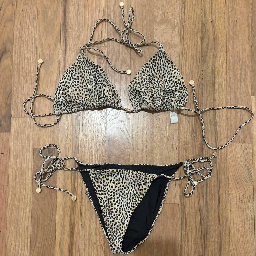 Tiger Lily Women’s Cheetah Print Bikini Set🐆